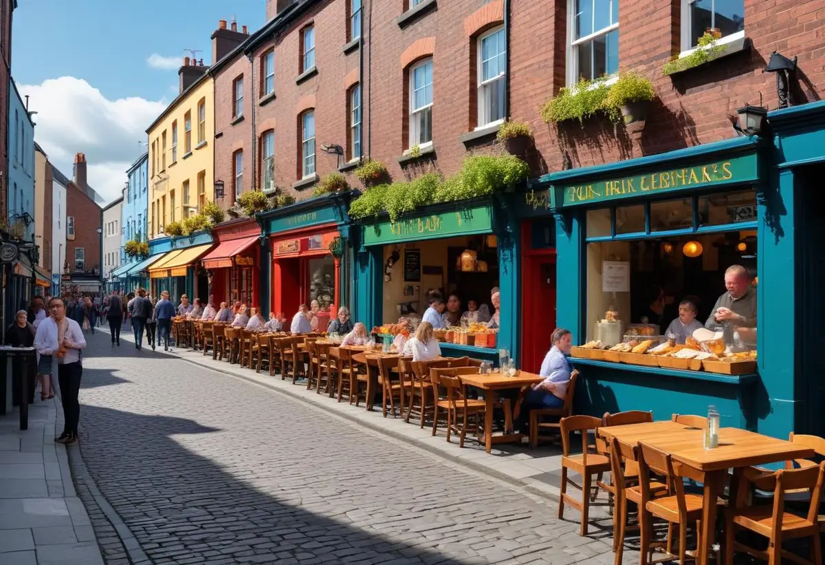 Matvandring i Dublin – en rolig smakupplevelse illustration
